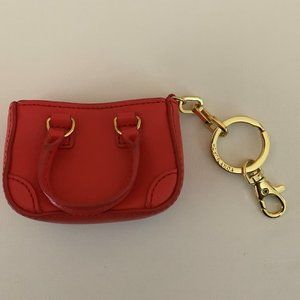 Tory Burch Mini Purse Key Chain Fob